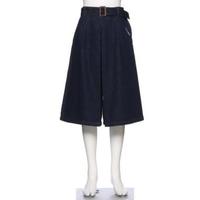 【50%OFF】ベルトつきガウチョパンツ