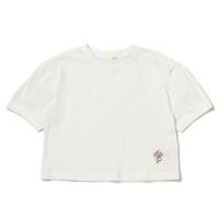 【50%OFF】花刺しゅうボックスTシャツ