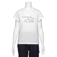 【50%OFF】袖ロールアップロゴTシャツ