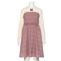 【30%OFF】シャーリングドッキングワンピース