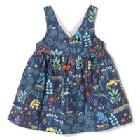 ジャングル総柄ジャンパースカート