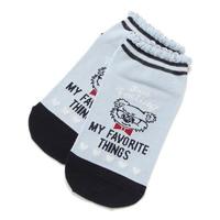 【50%OFF】ライン入り配色スニーカーソックス