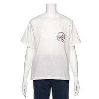 ローラースケート胸ポケット後ろロゴ入りTシャツ