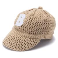 【20%OFF】ロゴアップリケつきニットキャップ