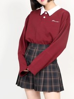 DING/ワンポイントラガ−シャツ