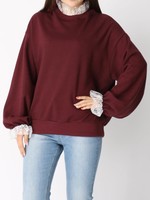 WC/レース無地スウェット