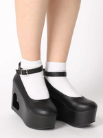 WEGO/ハートくり抜きパンプス