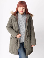 [18AW 新作アイテム]裏地シープボアフードモッズコート