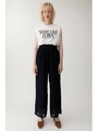 CUT JACQUARD パンツ/NVY