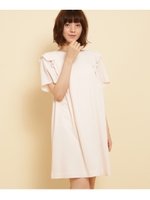 Dalliance kelly 肩フリルワンピース/ベビーピンク(071)