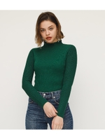FRILL NECK HG TOPS/GRN