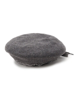 KIJIMA TAKAYUKI（キジマタカユキ） ベレー/チャコールグレー(114)