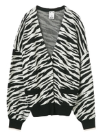 KNIT V-NECK CARDIGAN/ホワイト