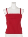 KnitビスチェTOP/RED
