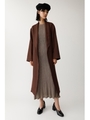 LIGHT TWILL ガウン/D/BRN3