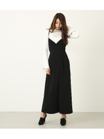 Lace SLV H／N Knit TOP/WHT