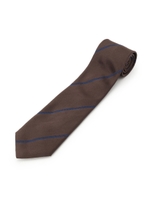 PAOLO ALBIZZATI（パオロ アルビザティ） シンプルストライプ柄ネクタイ/ライトグリーン(521)