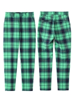 PLAID SLIM PANTS/ライトグリーン