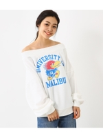 Parrot オフショル スウェット/O/WHT1