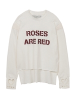 RED OR DEAD EYELET PULLOVER/ホワイト