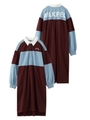 RUGBY SHIRT DRESS/バーガンディ