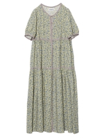 SMALL FLOWER DRESS/イエロー