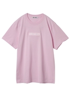 SS TEE EMBROIDERED BAR/ピンク