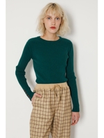 SW BUTTON SLEEVE RIB トップス/GRN