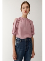 VOLUMESLEEVE OPEN SHOULDER トップス/L/PUR1