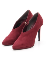 Vカットアンクルブーティー/D/RED