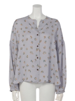 [BED&BREAKFAST]WILD ROSE Blouse/GRAY