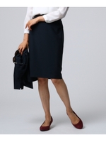 [L]ストレッチタイトスカート/ブルー系(094)