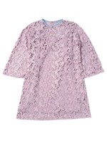 bicolor lace one-piece/lavender