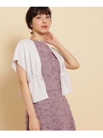 calian シフォンカーディガン/ライトグレー(011)