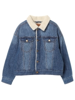 ・COTTON USA デニム(裏ボアBIG Gジャン)/ミディアムインディゴ