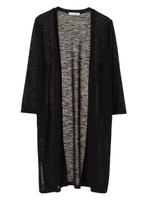 ・トッパ―カーディガン/ブラック