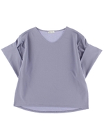 ・袖ロールアッププルオーバー/ラベンダー