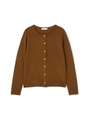 ｜美人百花　１２月号掲載｜ウールカシミア 12Gニットカーディガン/ブラウン�5(055)