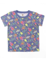 【ANAP KIDS】MIX柄Tシャツ/ネイビー(018)