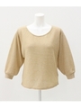 【ANAP】2WAYボリューム袖TOP/ベージュ(005)