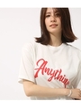 【AZUL BY MOUSSY】Anything big TEE/WHT