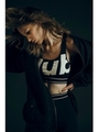 【AZUL BY MOUSSY】CLUB AZUL LOGO BRATOP/BLK