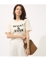 【AZUL BY MOUSSY】WHAT＆EVER TEE/O/WHT