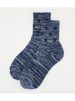 【AZUL BY MOUSSY】スター柄クルーソックス/柄NVY
