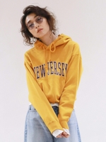 【Ca】NEW JERSEYショートパーカー/YLW