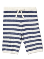 【GELATO PIQUE HOMME】’スムーズィー×バンブー’ボーダーハーフパンツ/NVY