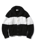 【Joel Robuchon & gelato pique】HOMME’ジェラート×カシミヤ’ショールカーディガン/BLK