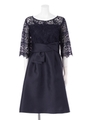 【Rew de Rew】レースドレスワンピース（7R04-08096）/ネイビー