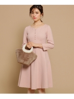 【SS-Lサイズあり】ダブルアムンゼンワンピース/ピンク(072)