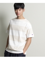 【チャンピオン別注】ビッグボーダーTシャツ/ベージュ(352)